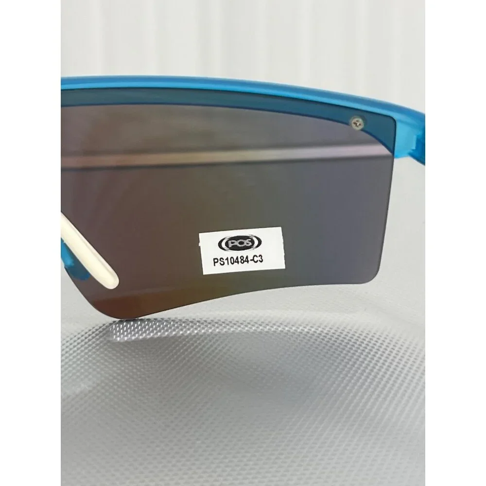 Kreedom Sports Sunglasses UV Protection Polarized Lenses Blue Cycling Active NEW - Picture 3 of 6